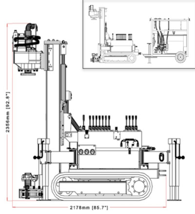 K40 Short Mast Drilling Rig Diagram