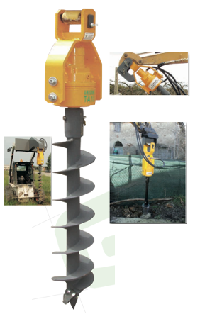 Ta-TAB series Augers for mini excavators